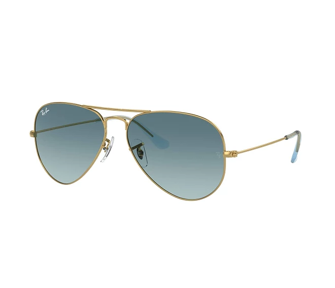 Lunettes de soleil Ray-Ban RB3025 001/3M 58 14 Or