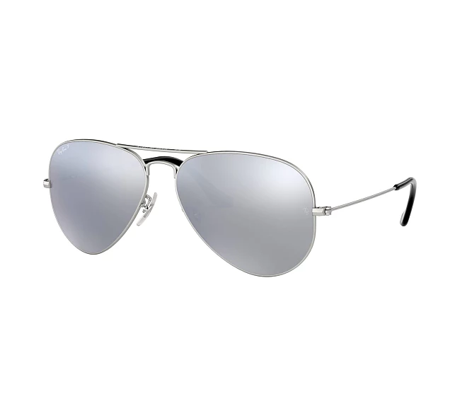 Lunettes de soleil Ray-Ban RB3025 019/W3 58 14 Argent