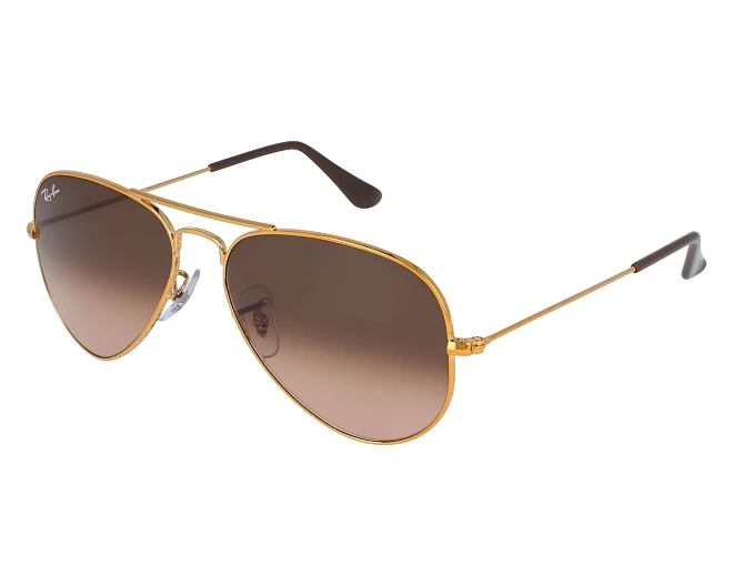 Lunettes de soleil Ray-Ban RB-3025 9001A5 58 14 Or