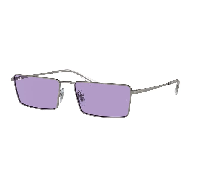 Lunettes de soleil Ray-Ban RB3741 004/1A 56 17 Gris