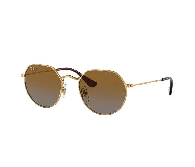 Lunettes de soleil Ray-Ban RJ9565S 223/T5 47 19 Or