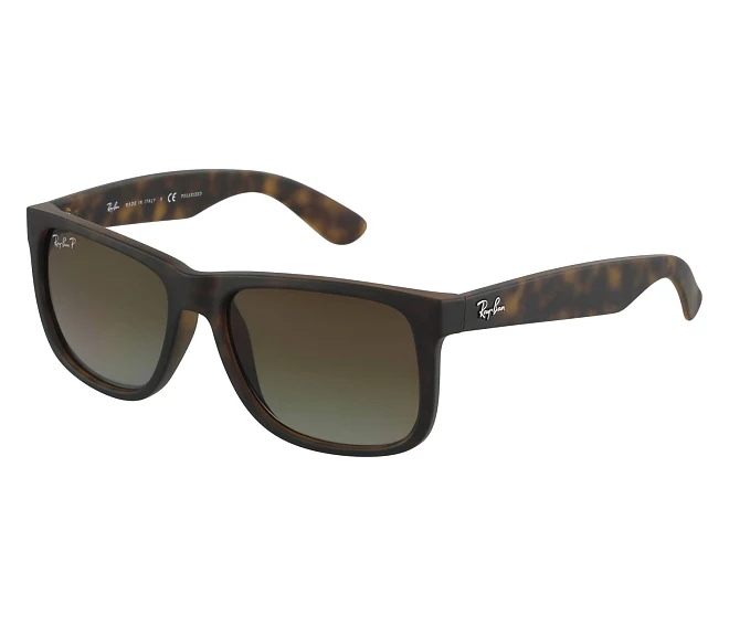 Lunettes de soleil Ray-Ban RB-4165 865/T5 55 16 Havane
