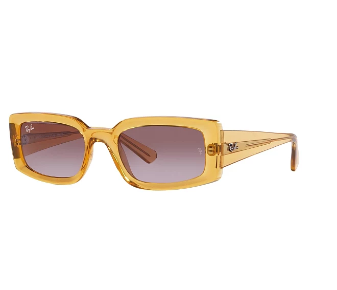Lunettes de soleil Ray-Ban RB4395 66828H 54 21 Jaune