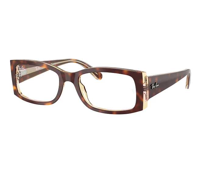 Lunettes de vue Ray-Ban RX5434 8402 52 19 Havane