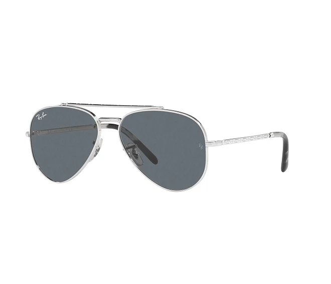 Lunettes de soleil Ray-Ban RB3625 003/R5 55 14 Argent