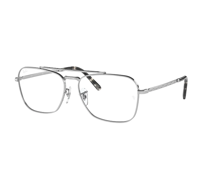 Lunettes de vue Ray-Ban RX3636V 2501 55 15 Argent