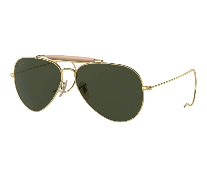 Lunettes de soleil Ray-Ban RB3030 W3402 58 14 Or