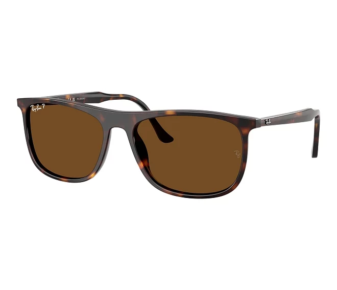 Lunettes de soleil Ray-Ban RB2216 902/57 58 18 Havane