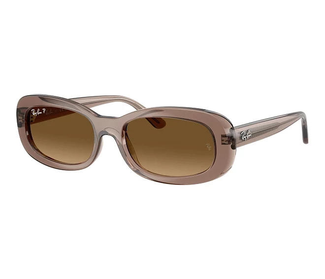Lunettes de soleil Ray-Ban RB2221 6827M2 53 18 Marron