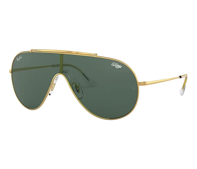 Lunettes de soleil Ray-Ban RB-3597 905071 65 18 Or