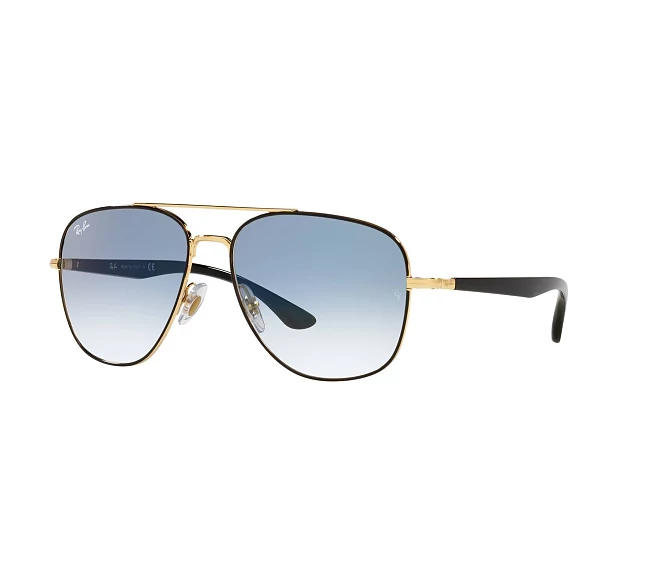 Lunettes de soleil Ray-Ban RB3683 90003F 56 15 Noir