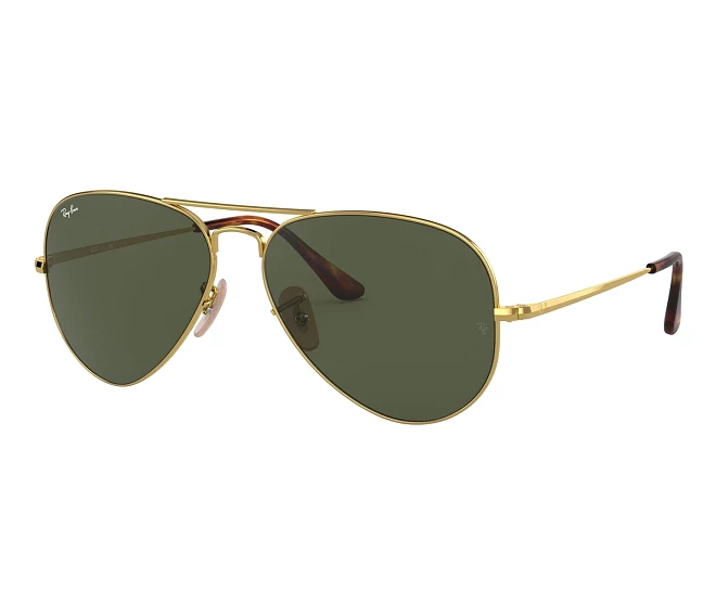 Lunettes de soleil Ray-Ban RB-3689 914731 58 14 Or