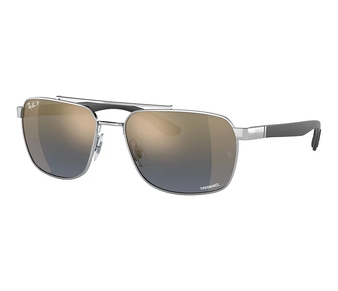 Lunettes de soleil Ray-Ban RB3701 003/J0 59 17 Argent