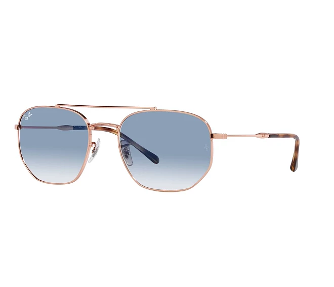 Lunettes de soleil Ray-Ban RB3707 92023F 54 20 Or