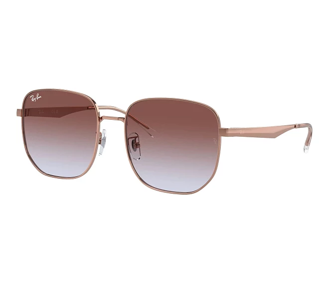 Lunettes de soleil Ray-Ban RB3713D 9202I8 57 18 Or