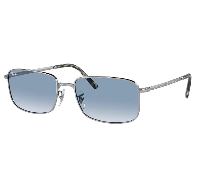 Lunettes de soleil Ray-Ban RB3717 003/3F 57 18 Argent