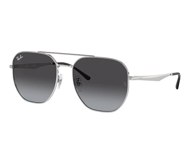 Lunettes de soleil Ray-Ban RB3724D 003/8G 59 18 Argent
