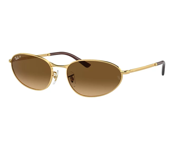 Lunettes de soleil Ray-Ban RB3734 001/M2 59 18 Or