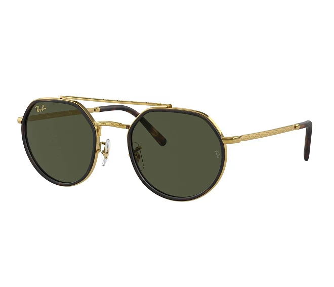 Lunettes de soleil Ray-Ban RB3765 919631 53 22 Or