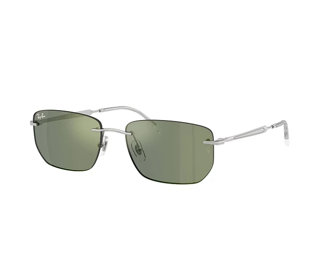 Lunettes de soleil Ray-Ban RB3768 003/6R 56 17 Argent