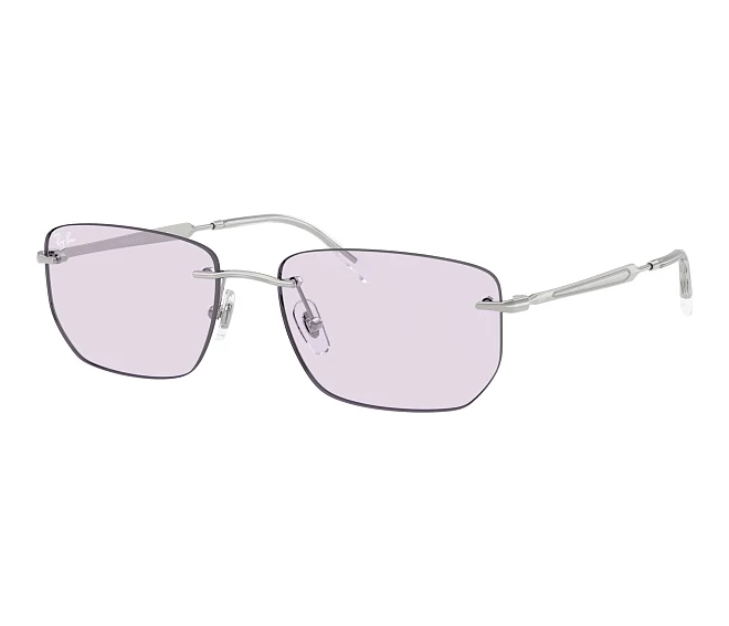 Lunettes de soleil Ray-Ban RB3768 003/MH 56 17 Argent