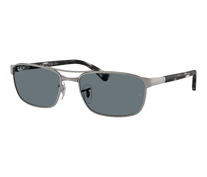 Lunettes de soleil Ray-Ban RB3778 004/3R 57 18 Gris