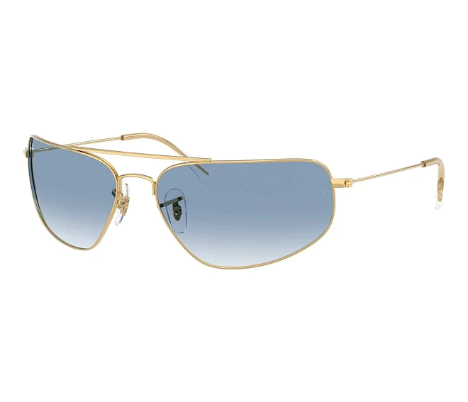 Lunettes de soleil Ray-Ban RB3780 001/3F 63 16 Or