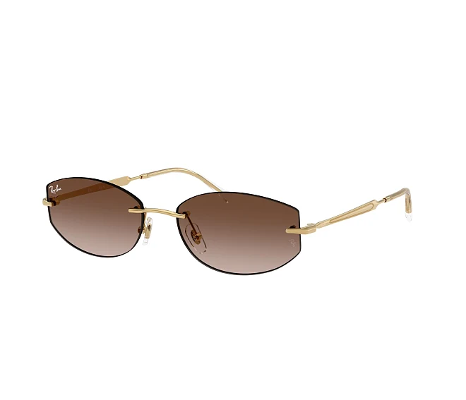 Lunettes de soleil Ray-Ban RB3792 001/13 55 17 Or