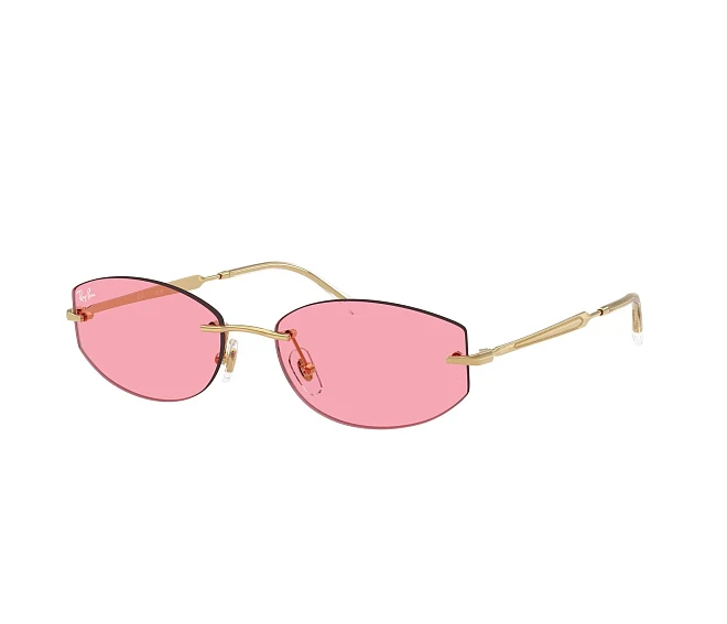Lunettes de soleil Ray-Ban RB3792 001/84 55 17 Or