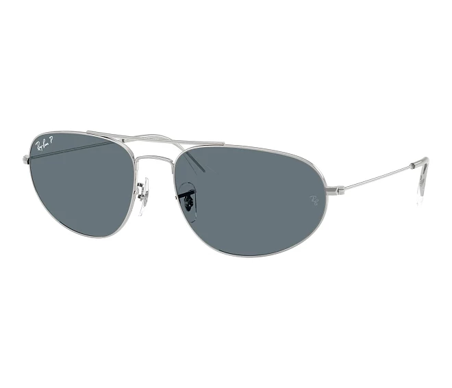 Lunettes de soleil Ray-Ban RB3945 003/3R 60 18 Argent