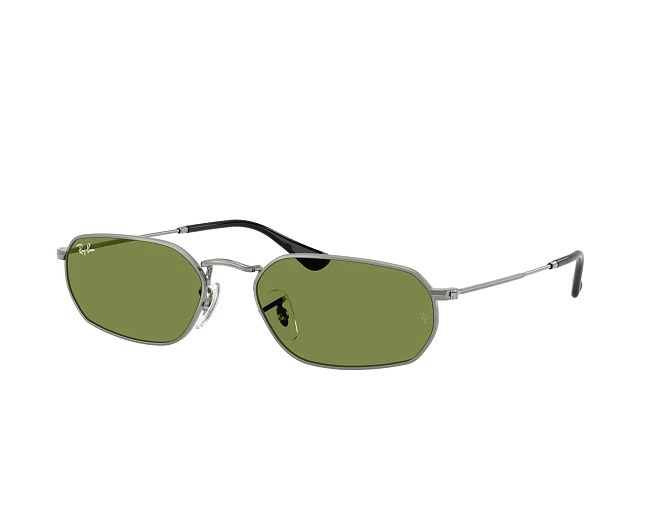 Lunettes de soleil Ray-Ban RB3947 004/4E 54 18 Gris