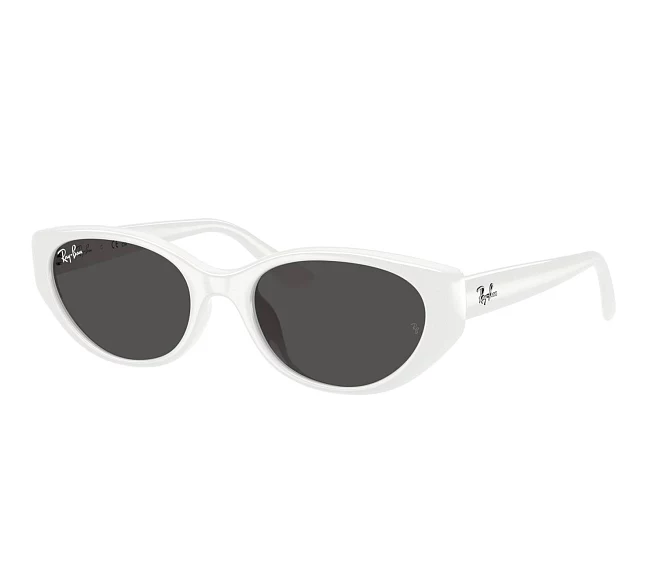 Lunettes de soleil Ray-Ban RB4457D 677287 55 19 Blanc