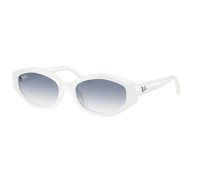 Lunettes de soleil Ray-Ban RB4473D 677219 56 18 Blanc
