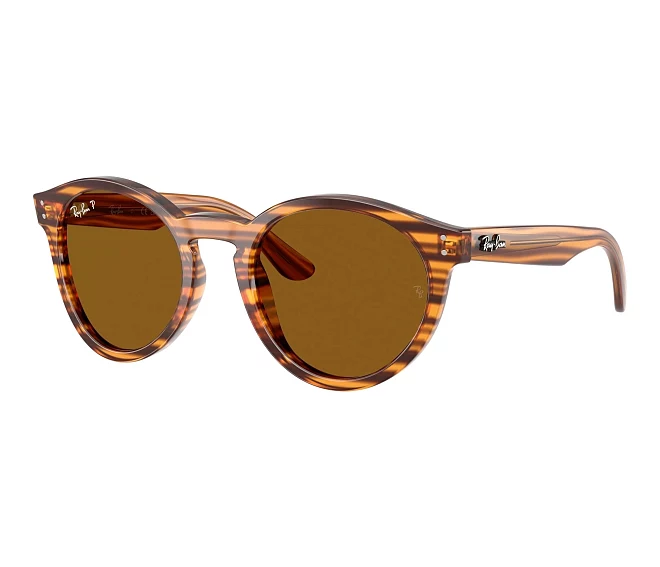 Lunettes de soleil Ray-Ban RBR0505S 679183 52 22 Marron