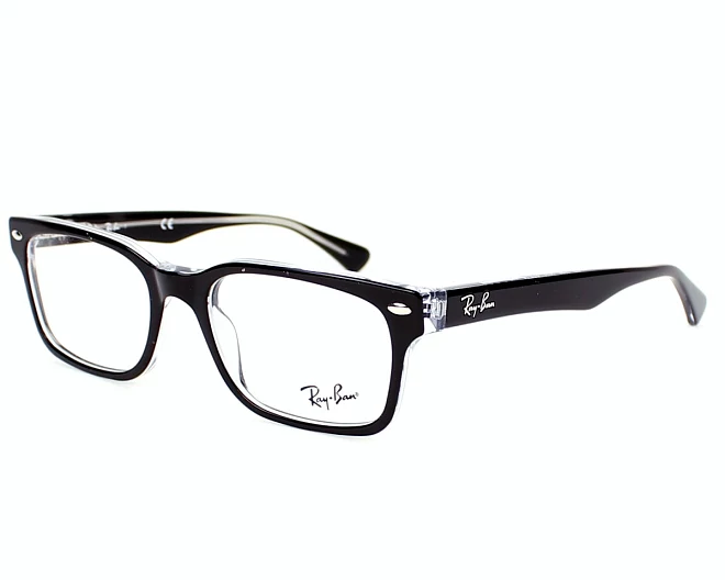 Lunettes de vue Ray-Ban RX-5286 2034 51 18 NoirCristal