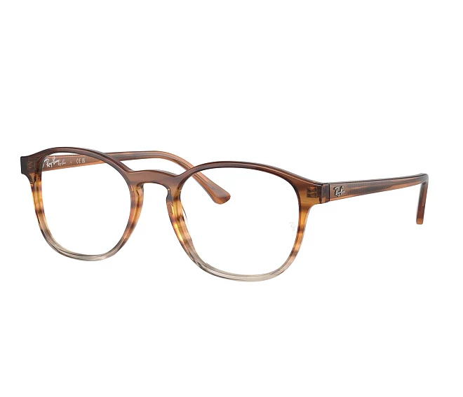 Lunettes de vue Ray-Ban RX5417 8253 52 19 Marron
