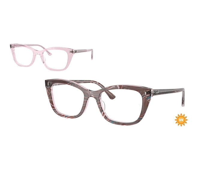 Lunettes de vue Ray-Ban RX5433 8292 50 19 Violet