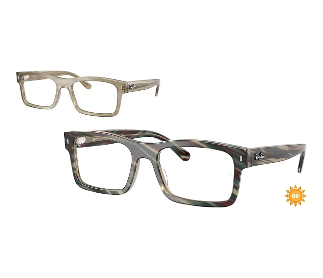 Lunettes de vue Ray-Ban RX5435 8381 54 19 Gris