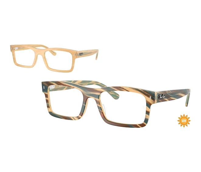 Lunettes de vue Ray-Ban RX5435 8383 54 19 Marron