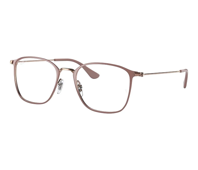 Lunettes de vue Ray-Ban RX6466 2973 49 19 Marron