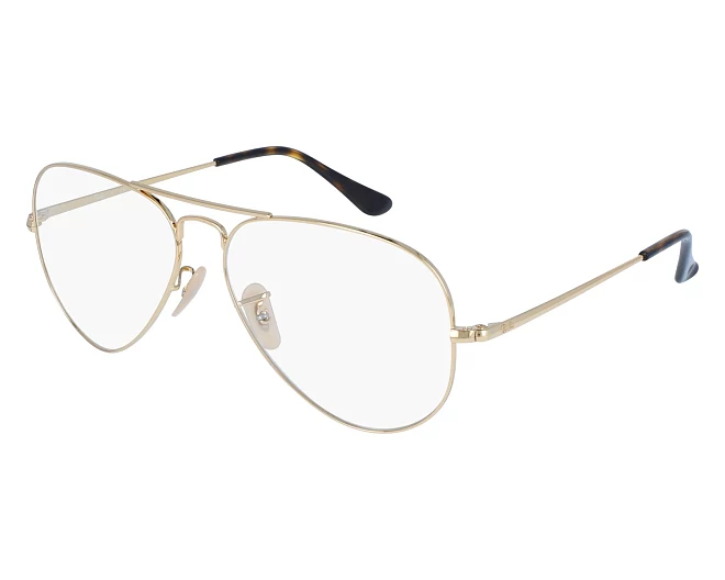 Lunettes de vue Ray-Ban RX-6489 2500 55 14 Or