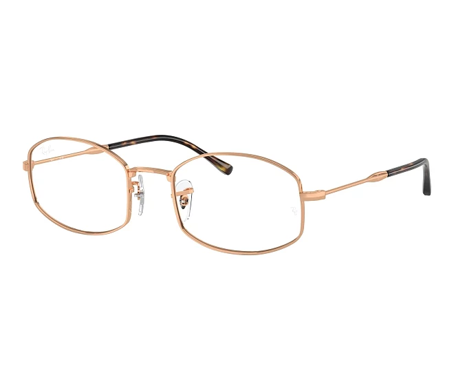 Lunettes de vue Ray-Ban RX6510 3094 52 20 Or