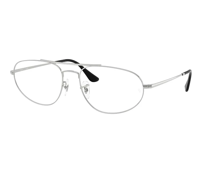 Lunettes de vue Ray-Ban RX6645 2501 57 18 Argent