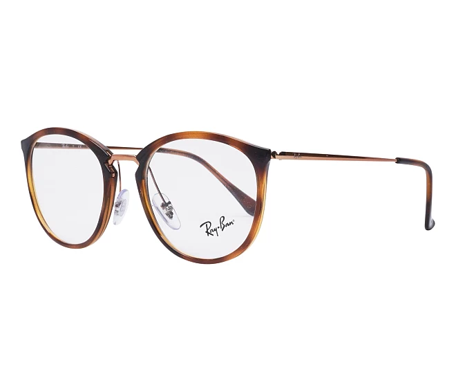 Lunettes de vue Ray-Ban RX7140 5687 49 20 Havane