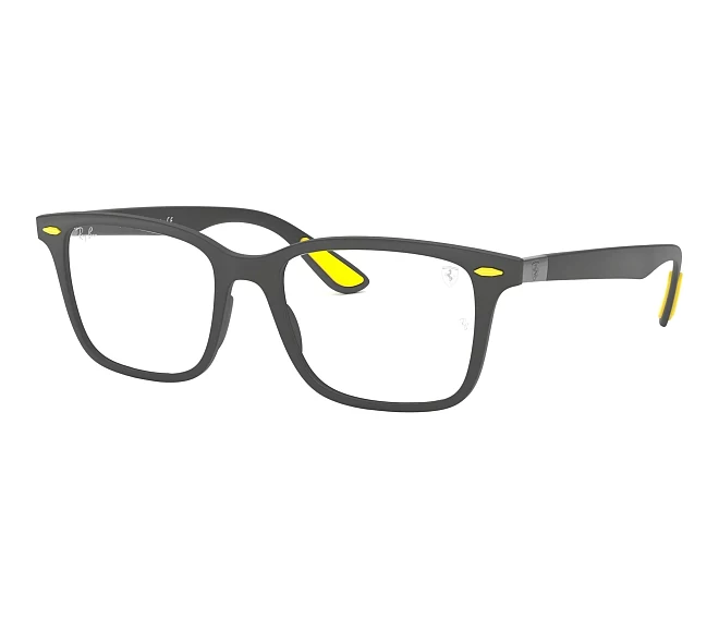 Lunettes de vue Ray-Ban RX7144M F608 53 18 Gris