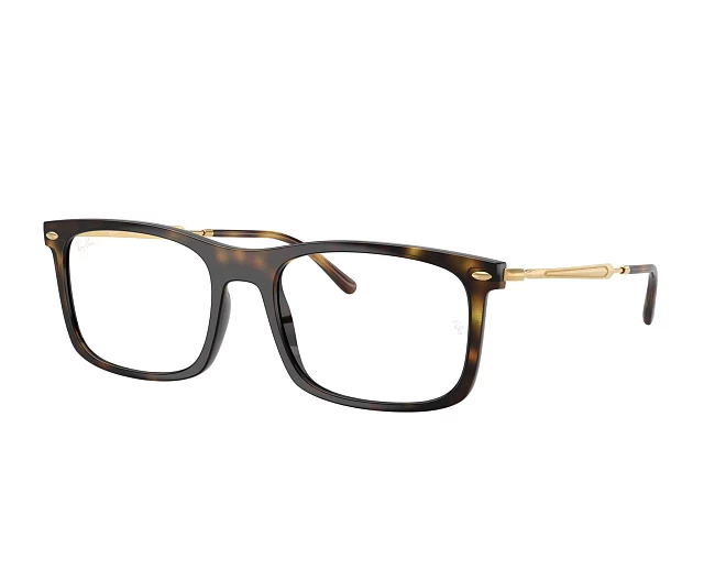 Lunettes de vue Ray-Ban RX7260 2012 54 19 Havane