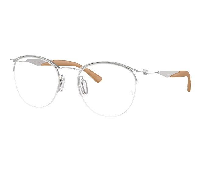 Lunettes de vue Ray-Ban RX7553 3216 50 20 Argent