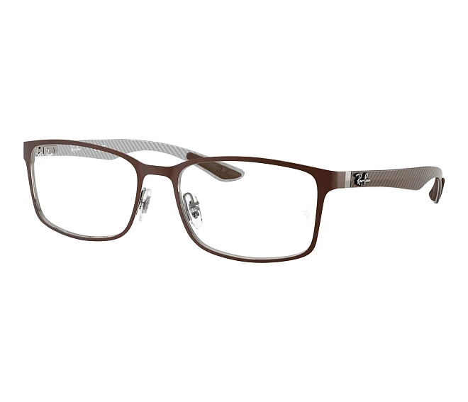 Lunettes de vue Ray-Ban RX8424 3227 55 18 Marron