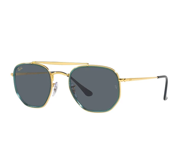 Lunettes de soleil Ray-Ban RB3648M 9241R5 52 23 Or