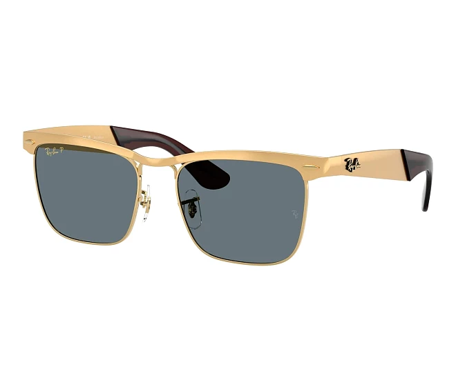 Lunettes de soleil Ray-Ban RB3875 92763R 53 18 Or